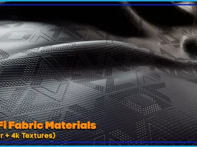 Sci-Fi Fabric Material Vol 4 Texture