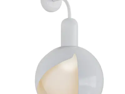 Periwinkle Wall Light by Circu 3D model