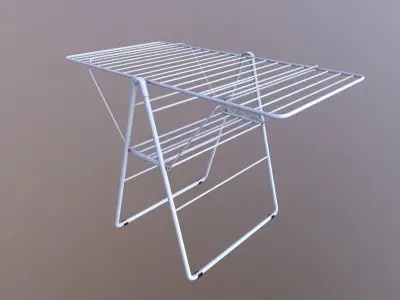 Cloth Drying Stand 3D model
