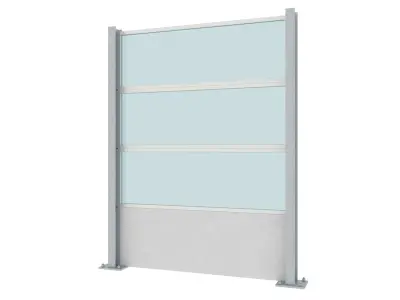 Noise shields 3D model