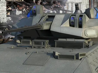  IDF Namer Armored Personnel Carrier Dirty Rigged 