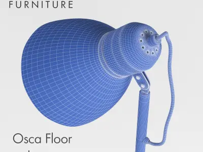 Osca Floor Lamp by  Clickon Furniture  3D model