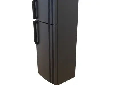 Refrigerator Low-poly 3D model