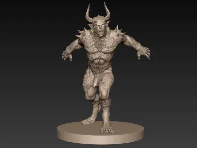 Demon Creature 3D model
