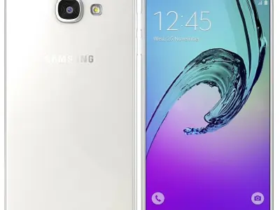 Samsung Galaxy A7 2016 white 3D model