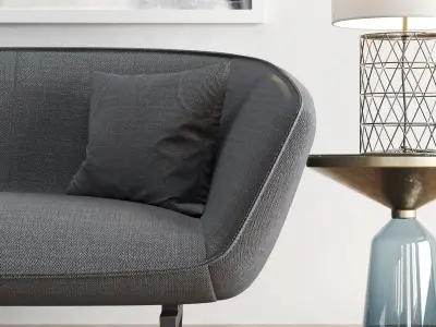 Benedict Sofa 3D model