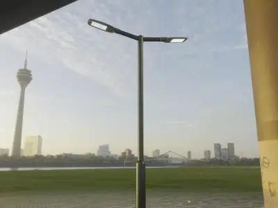 Street Light 12 version 2 3m with pole 3 Low-poly 3D model