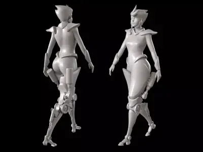 Bell Basemesh 3D model