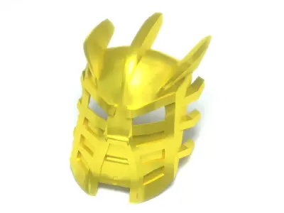 Takanuva Model golden robot 3D model