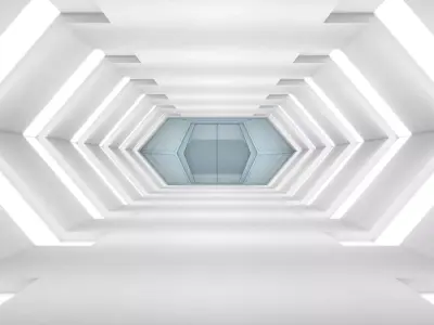 Sci Fi Tunnel 3D model