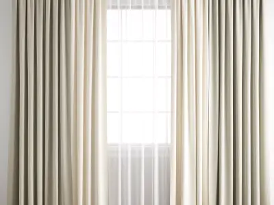 Curtain 218 3D model