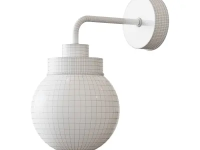 FRIHULT FRIHULT Sconce black 3D model