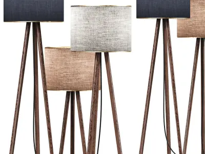 Modern Stand Floor Lamp 3D model