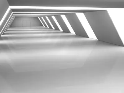 Sci Fi Corridor 3D model