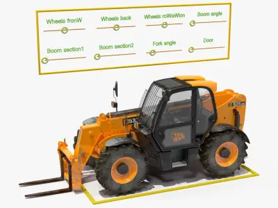  Forklifts Rigged Collection 