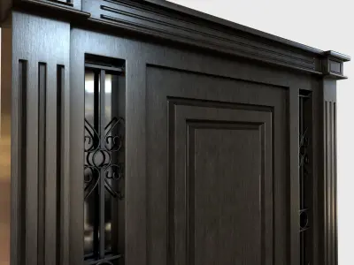 Door Lowpoly Low-poly 3D model purchase