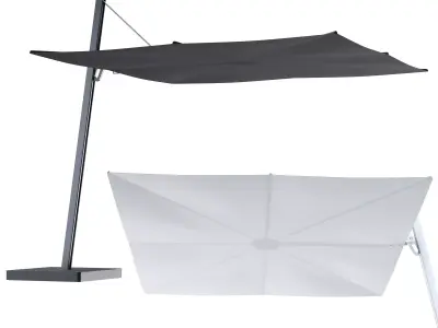 Versa Square Parasol by Umbrosa 3D model