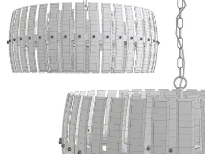 ORLAND GLASS Low-poly 3D model