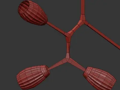 SMYTH chandelier 3D model