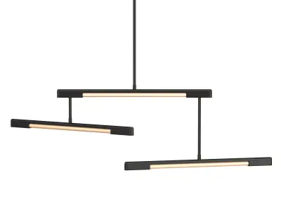 MELBOURNE 3-TIER PENDANT 3D model