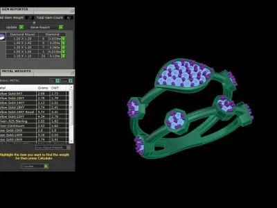Light Wt Ring - 4 3D print model