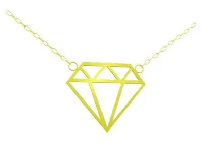 Diamond Pendant 3D model