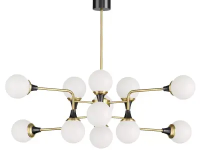 Inodesign Ball Valley Chandelier 3D Model 3D model