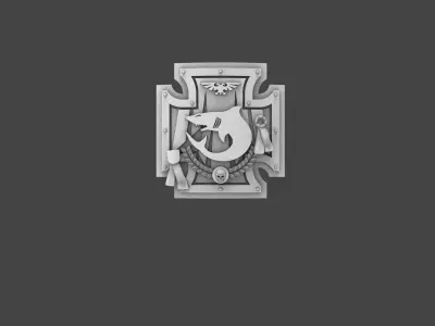 Space Shark Power Shields 3D print model