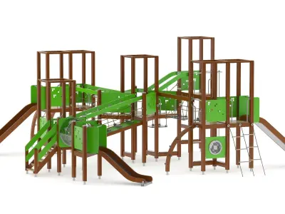 Lappset Motoric Track 02 3D model