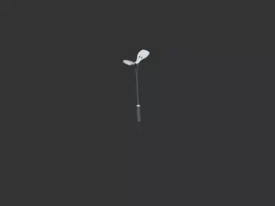 Futuristic Street Lamp for 3D print 3D print model