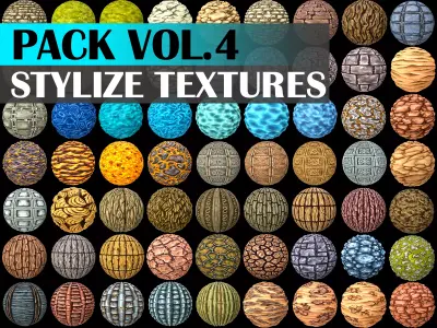 Stylized Texture Pack - VOL 4 Texture