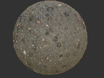 Stone Desert 16K Low-poly 3D model