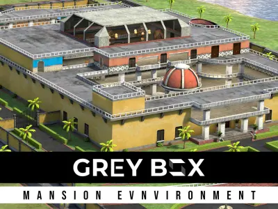 Mansion Envrionment 3D model