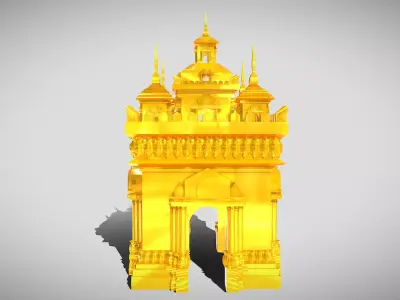 Patuxay Laos - v2 3D print model