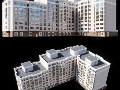 City House Building 3D model