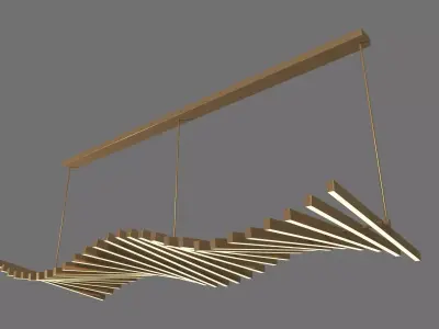 Porte Led Pendant Lamp 3D model