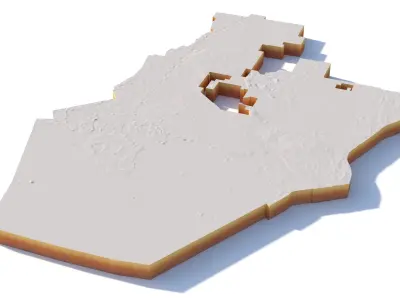 Long Beach California USA 3D model purchase