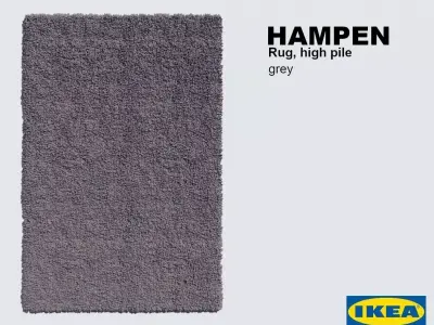 carpet hampen 3D model