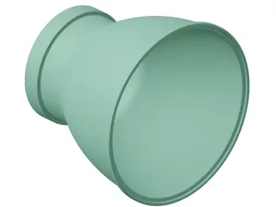 Plastic Lamp Reflector Diffuser Toy 3D model