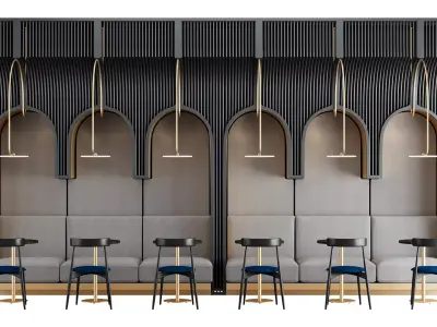 Restaurant Seating Group NM2 3D model