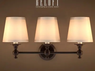 Lamp Brackets by Restoration Hardware  3D Model Pack