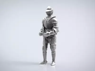 KNIGHT STATUE 3D model