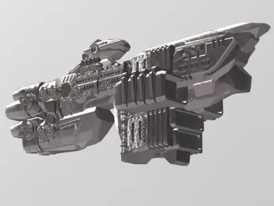 FLEET CORE - 08 USDF CARRIER 3D print model