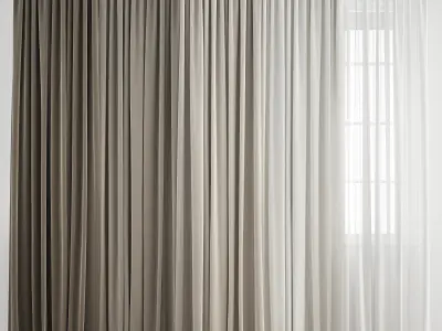 Curtain 375 3D model