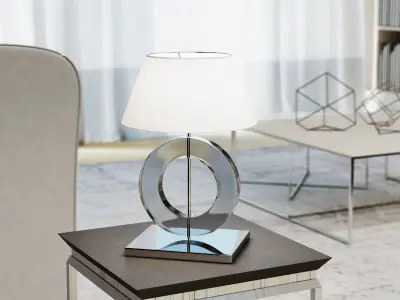 Lense table lamp 3D model