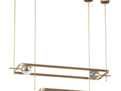 Roger Ceiling Lamp by Mezzo Collection 3D model