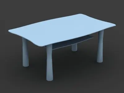 Center Table 3D model