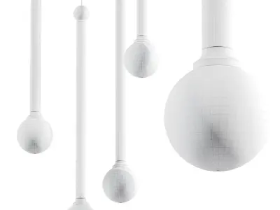 Lampatron Bast Pendant Lamp 3D model