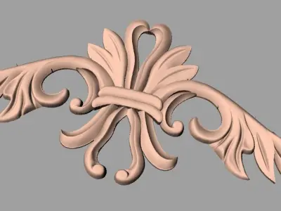 3D carved model furniture 3D design used for artcam aspire E827 3D model