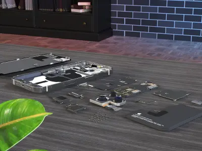  iPhone 14 Pro with Full Internal Structure 